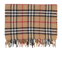 Burberry Nova Check Scarf, Wool, Beige, MIE, 2*