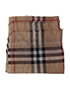 Burberry Nova Glitter Check Scarf, back view