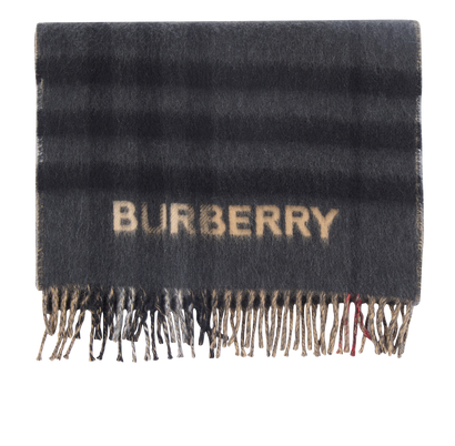 Burberry Contrast Check Scarf, front view
