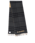 Burberry Contrast Check Scarf, back view