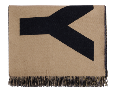 Burberry Logo Long Scarf, front view