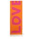 Burberry Love Logo Scarf, other view