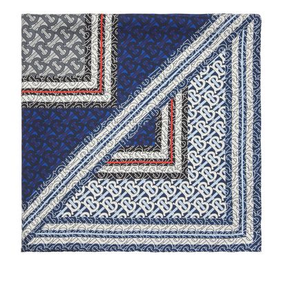 Burberry TB Monogram Scarf, front view