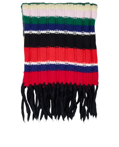 Burberry Striped Scarf, front view