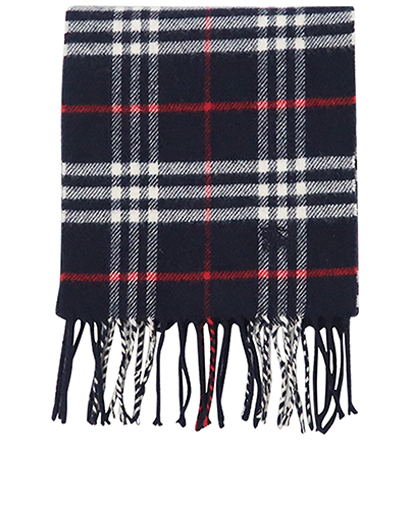 Burberry Childrens Check Scarf, front view