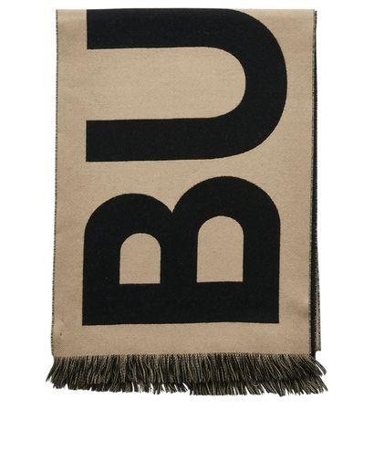Burberry Logo Jacquard Scarf, front view