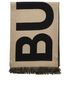 Burberry Logo Jacquard Scarf, front view