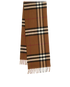 Burberry Check Fringed Scarf, back view