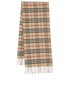 Burberry Check Scarf, back view
