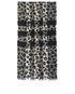 Burberry Leopard print Scarf, back view