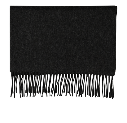 Burberry Scarf, &pound;150, Accessories, Grey, Cashmere, Front view