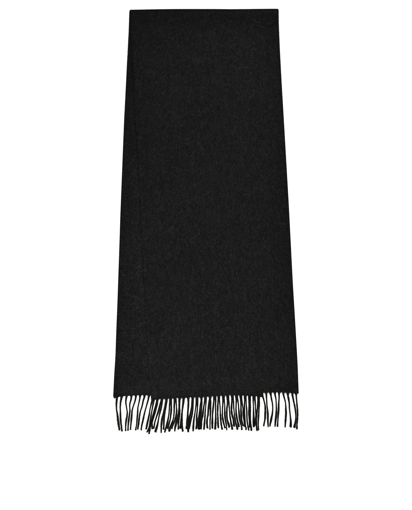 Burberry Scarf, &pound;150, Accessories, Grey, Cashmere, Back view