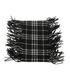 Burberry Tassel Check Scarf, back view
