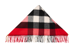 Burberry Half Mega Bandana, Cashmere, Red, 3*