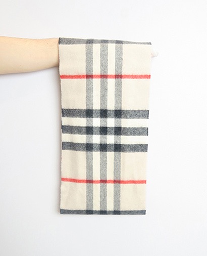 Burberry Children's Classic Check Scarf, front view