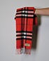 Burberry Kids Classic Check Scarf, front view