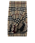 Burberry Childrens Pom Scarf, front view