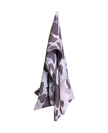 Burberry Camo Scarf, front view