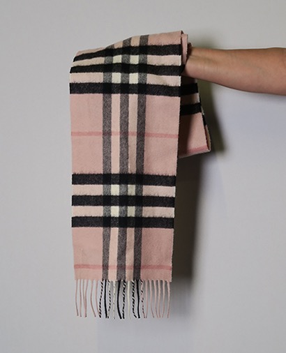 Burberry Exploded Check Scarf, front view