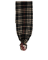 Burberry Pom Pom Scarf, &pound;95, Accessories, Beige/Black, Wool, Front view