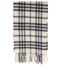 Burberry Check Scarf, Cashmere, Beige, MIE, 2*