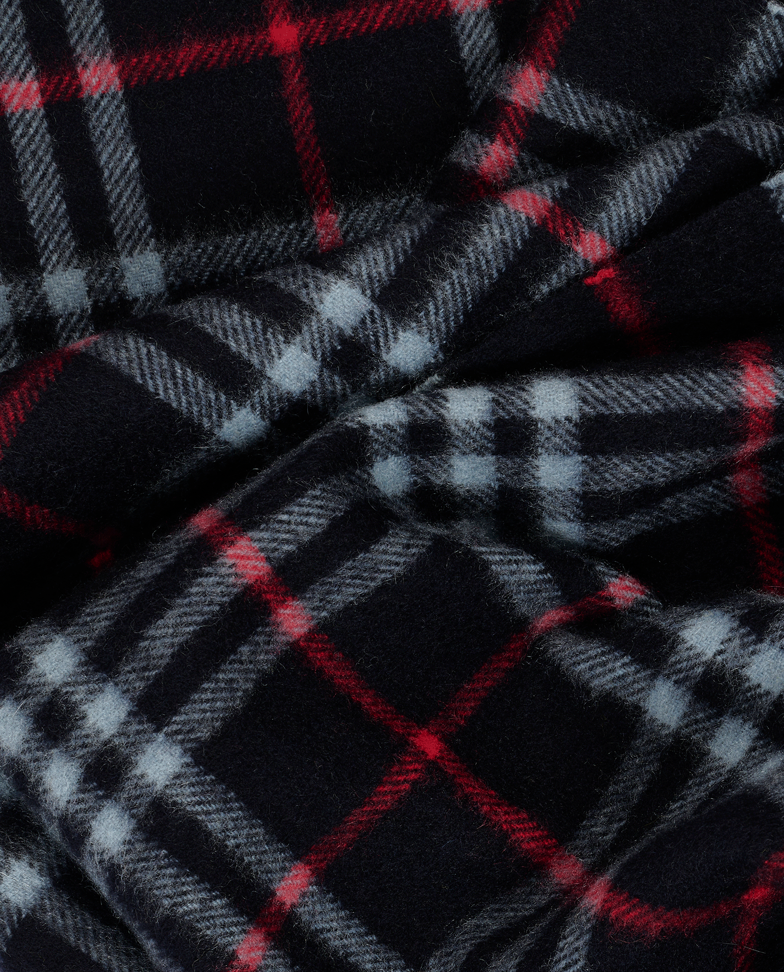 Burberry Check Scarf, &pound;220, Accessories, Blue, Cashmere, Other view