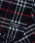 Burberry Check Scarf, &pound;220, Accessories, Blue, Cashmere, Other view
