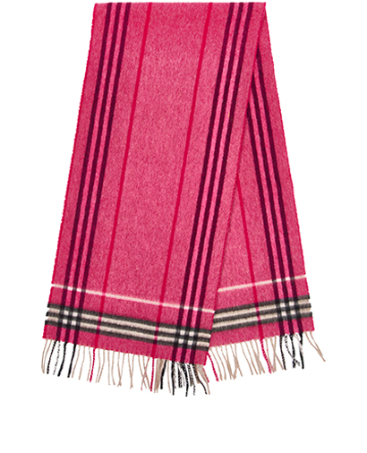 Burberry Magenta Scarf, front view