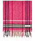 Burberry Magenta Scarf, other view
