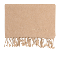 Burberry Fringed Scarf, Cashmere, Beige, MIS, 3*