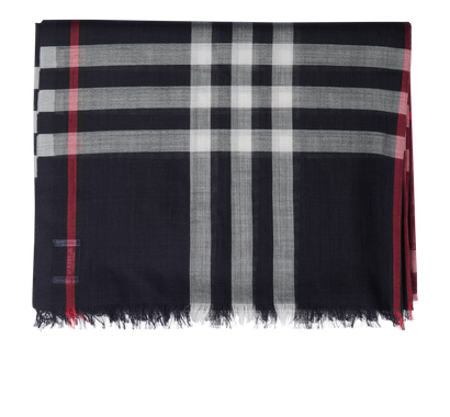 Burberry Lightweight Check Scarf, front view