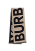 Burberry Logo Jacquard Scarf, back view