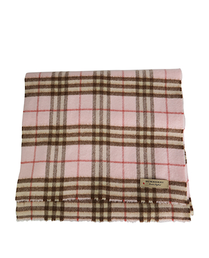Burberry Classic Vintage Check Cashmere Scarf, front view