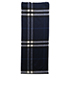 Burberry Classic Check Cashmere Scarf, back view