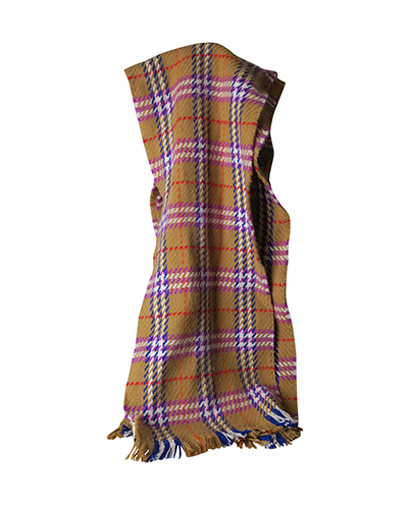 Burberry Multi-colour Check Scarf, front view