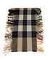 Burberry Half Mega Fringe Scarf, other view