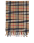 Burberry Vintage Check Scarf, &pound;120, Accessories, Beige, Wool, Front view