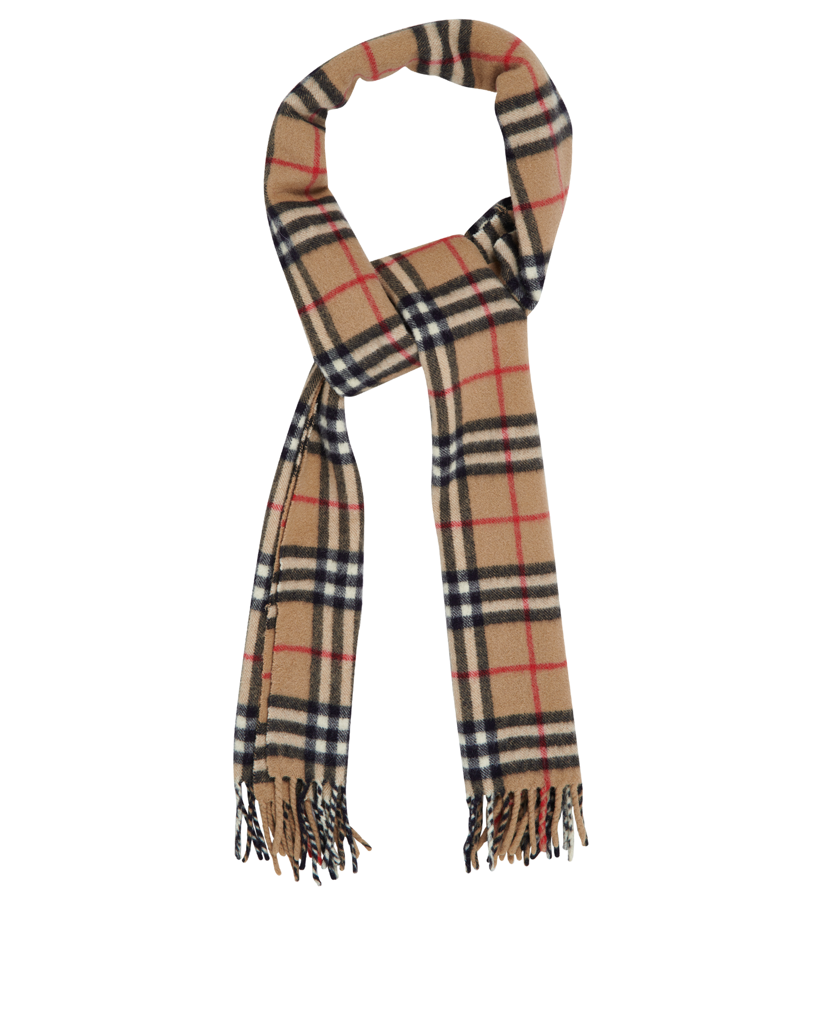 Burberry Vintage Check Scarf, &pound;120, Accessories, Beige, Wool, Other view
