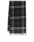 Burberry Wide Check Scarf, back view