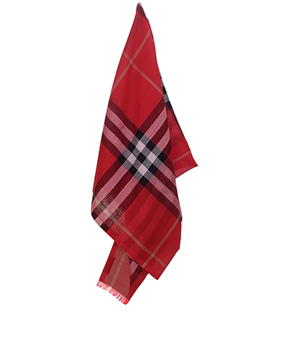 Burberry Lightweight Check Scarf, front view