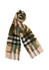 Burberry Camouflage Scarf, &pound;220, Accessories, Beige/Green, Cashmere, Other view