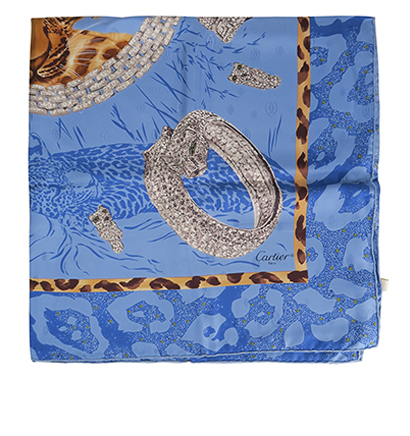 Cartier Leopard Scarf, front view