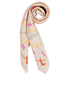 Celine Ornaments Print Scarf, &pound;220, Accessories, Pink, Silk, Other view