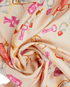 Celine Ornaments Print Scarf, &pound;220, Accessories, Pink, Silk, Other view