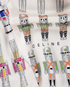 Celine Nutcracker Print Maxi Twilly, other view