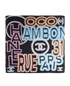 Chanel Neon-Print Scarf, back view