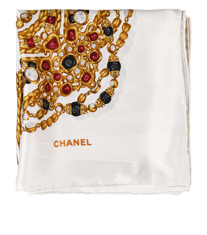 Chanel Jewelry Scarf, front view