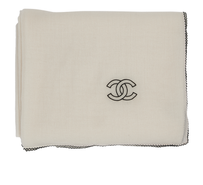 Chanel Sheer CC Scarf, front view