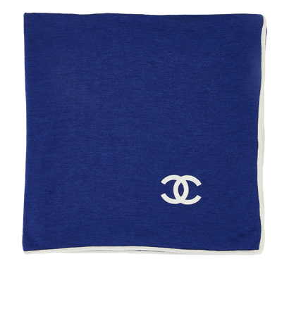 Chanel CC Cashmere Scarf, front view