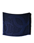 Chanel Navy/Black Scarf, front view